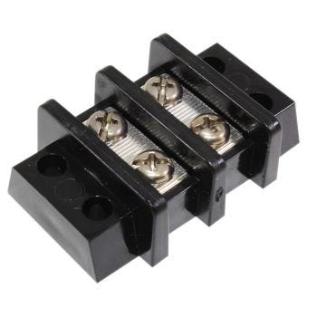 Bornier terminal double - 30A - 600V - 2 positions