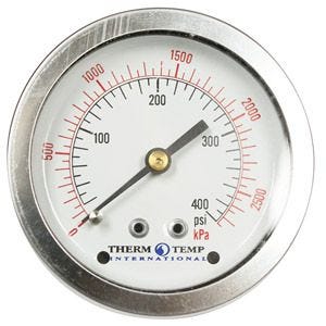 Meter 0 To 400 Psi