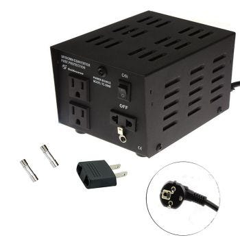 500 W 3-Output Voltage Converter 120V and 240 V 