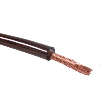 CCA Stranded Amplifier Wire - 4AWG - Brown - Sold by Meter