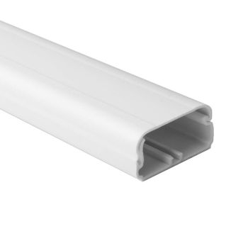 Self-Adhesive Wire Cover - 2 cm x 1.2 cm x 1.83 m - White