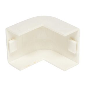 Outside Corner Adapter for Wire Cover - 1.2′′ x 0.5′′ x 2′′