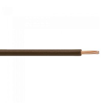 Fil solide - 1C/22AWG - FT1 - Brun - Prix au mètre