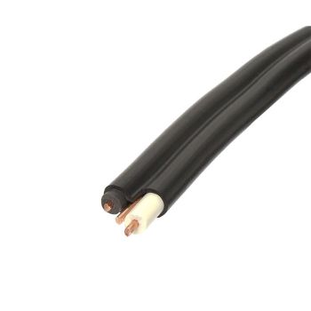 14/2 NMWU Electrical Construction Wire - Black - 10 m (33 ft)