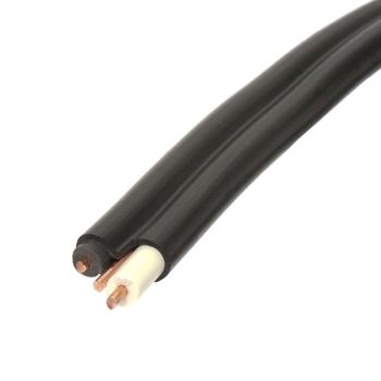 NMWU 14/2 Construction Electrical Wire - Black - 20 m