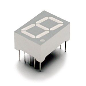 LTS547R 7 Segment LED Display - Common Cathode - Red