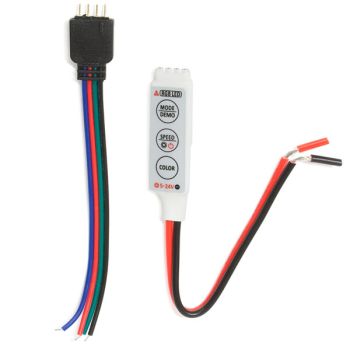 Mini RGB LED Controller with Male Connector