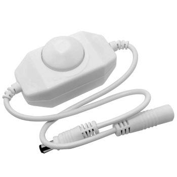 LED Strip In-line Dimmer - 2.1 mm - 12 V- 2 A - White