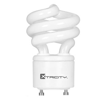 Ampoule fluocompacte T2 - 120V - 13W - GU24 - 2700K