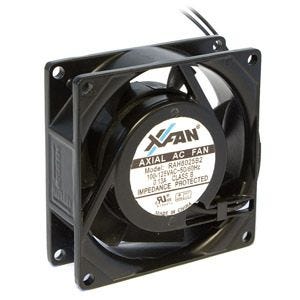 Axial Fan - 125 V AC - 80 mm x 80 mm x 25 mm