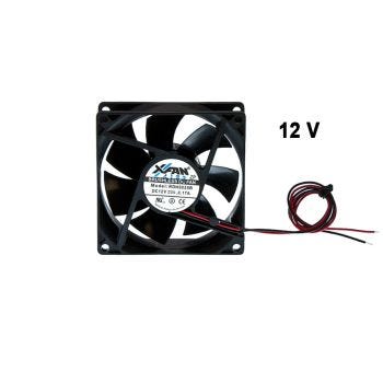 Axial Chassis Fan - 12 V DC - 80 mm X 80 mm X 25 mm