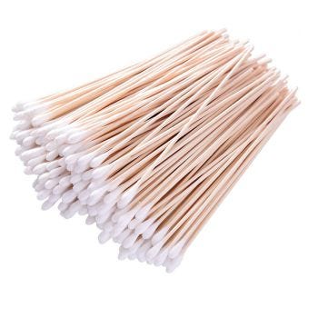 6-inch Cotton Swab - 100-Pack