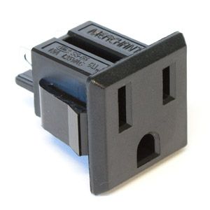 Prise Ac - Noir