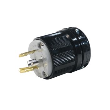 NEMA L5-20P "Twist-Lock" Plug - 2 Poles - 3 Wires - 125 V - 20 A