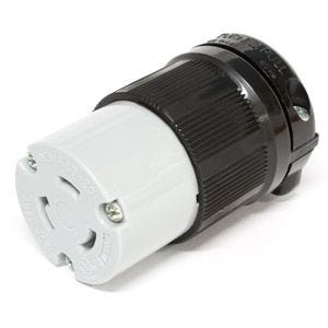 Prise femelle "Twist-Lock" NEMA L5-20R - 2 pôles - 3 fils- 125 V - 20 A 