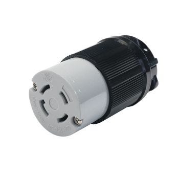 Prise femelle "Twist Lock" NEMA L14-30R - 3 pôles - 4 fils - 125/250 V- 30 A