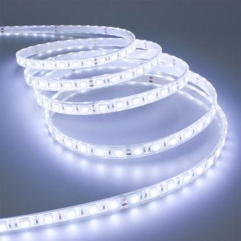 Bande lumineuse DEL avec interrupteur - 12V - 60 DEL/m - 6000K - 1m