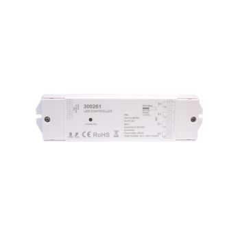 RF Power Repeater for RGBW, CC-CW, Monochrome or LED Lighting - 12-36 V - 4-Channel