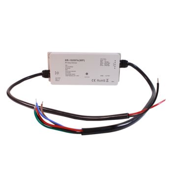Waterproof RF Controller for RGBW, CC-CW or Monochrome LED Lighting - 12-36 V - 4 Channels