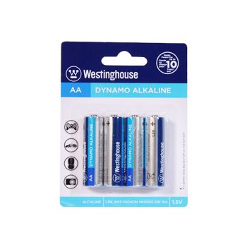 AA Dynamo Alkaline Battery - 1.5 V - 4-Pack