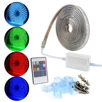 Outdoor LED Strip Light with Remote Control - 60 LED/m - RGB - 5m