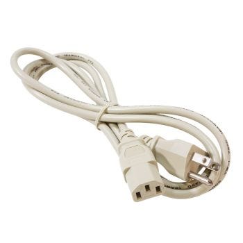 Corde ac pour appareils 3/18 Awg 6 ′ - Beige