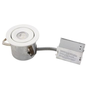 Round LED Recessed Lighting - White