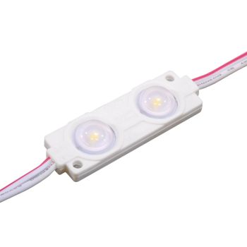 LED Module for Backlit - 2 LED - SMD2835 - 12V DC - 0.72W - IP65 - 6000K
