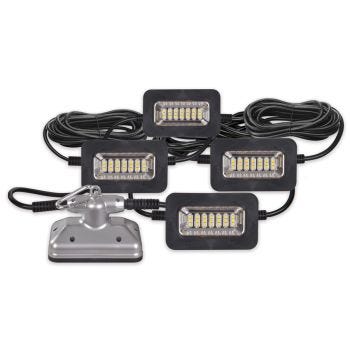 Jeu de 5 lumières DEL – 2500 lumens