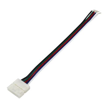 Solderless Connector For RGBW Led Strips - 5 Wires - 12 mm