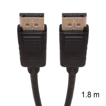 Male to Male DisplayPort Cable - 1.8 m