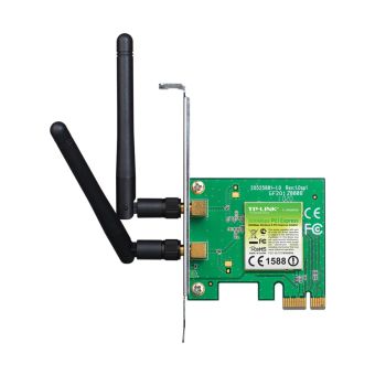 Adaptateur PCI express Wi-Fi N avec support de montage en équerre - 300 Mbps