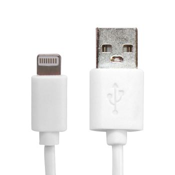 Câble USB 2.0 à Lightning - Blanc - 3m