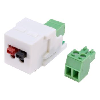 12-30 AWG Speaker Wire Keystone Jack