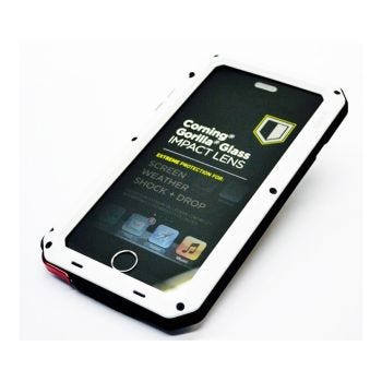 Etui En Métal Blanc Pour iPhone 5