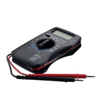 Pocket Digital Multimeter with Built-in Test Leads
