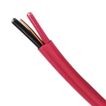 12/2 NMD90 Electrical Construction Wire - Red - 20 m (66 ft)