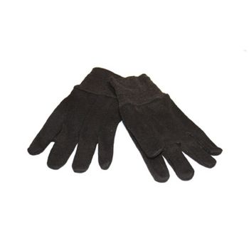 Cotton Work Gloves - Brown - Large