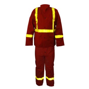 Raincoat and Pants  - Orange -  Small