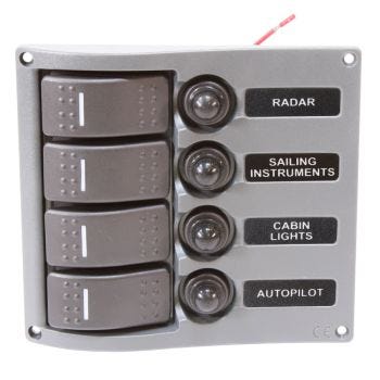 Control Panel - IP66 - 4 Switches