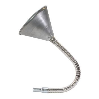 Metal Funnel with Flexible Spout - 5-1/2″