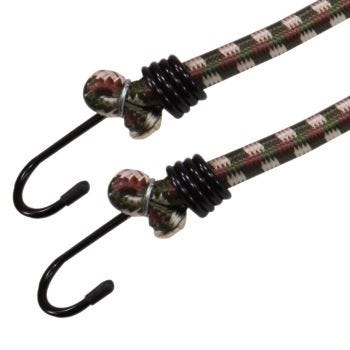 Bungee Cord With Hooks - Camouflage -  60 cm