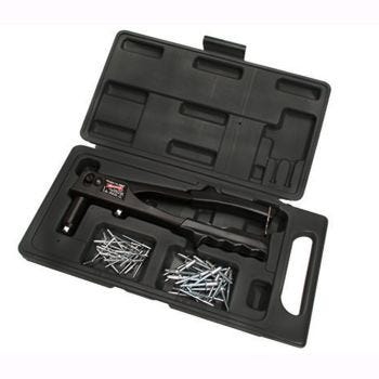 ARROW RL100K Rivet Gun Kit with Assorted Rivets and Case - 52 Piece