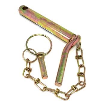 7/8 x  5-1/8 inch Hitch Pin with Chain