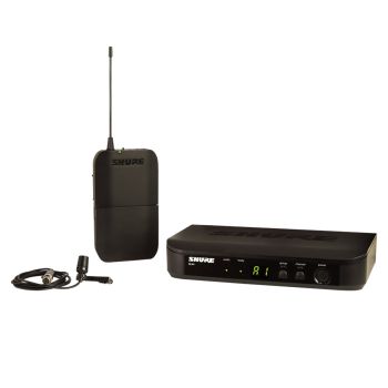 Système de microphone Lavalier sans fil SHURE BLX14/CVL - 100 m