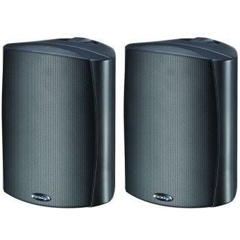 Enceinte extérieure 60 W - Noir (Vendu en paire)