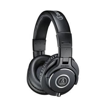 AUDIO-TECHNICA ATH-M40X Over-Ear Headphones with 6.3mm Adapter