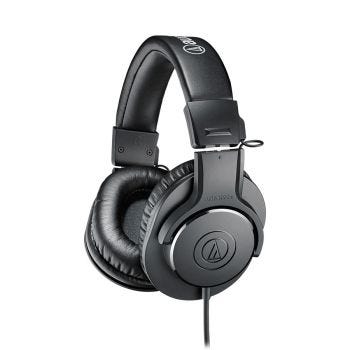 AUDIO-TECHNICA ATH-M20X Over-Ear Headphones with 6.3 mm Adapter