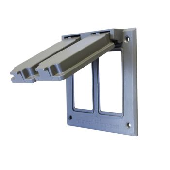 Weatherproof Switch Socket Cover - Double