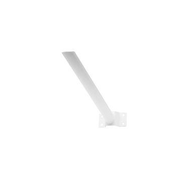 Support de montage pour lumière solaire de style lampadaire - 50 cm - Blanc
